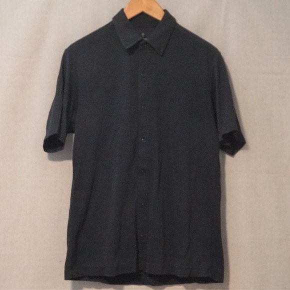 Tomas Maier Other - Tomas Maier Uniqlo Black Button Up Collared Shirt Men’s Medium